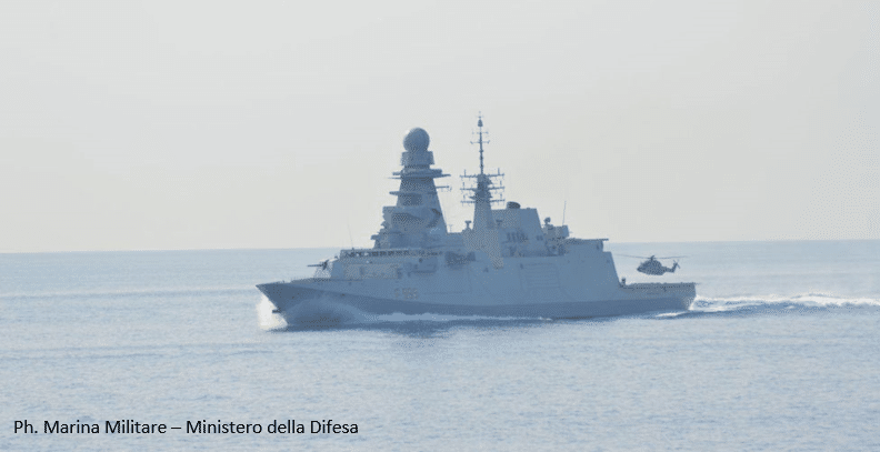 NIGERIA – Italian Navy Frigate intervenes in support of a Greek Bulk Carrier Under Piracy Attack – March 25th, 2020 1